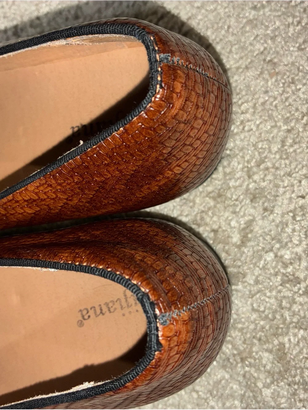 Amazon Men's Woven Tassel Slip-On Loafers in Brown